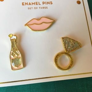 3-Pack Celebration Enamel Pin Set